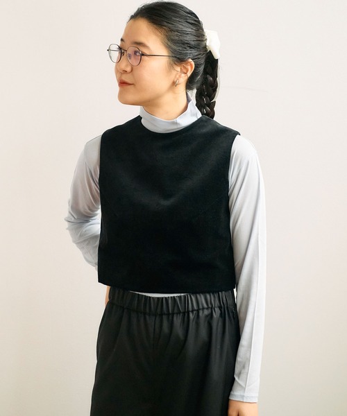 fig London（フィグロンドン）の「VELVET vest（ベスト）」 - WEAR