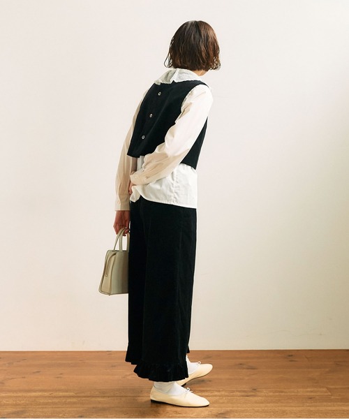 fig London（フィグロンドン）の「VELVET vest（ベスト）」 - WEAR