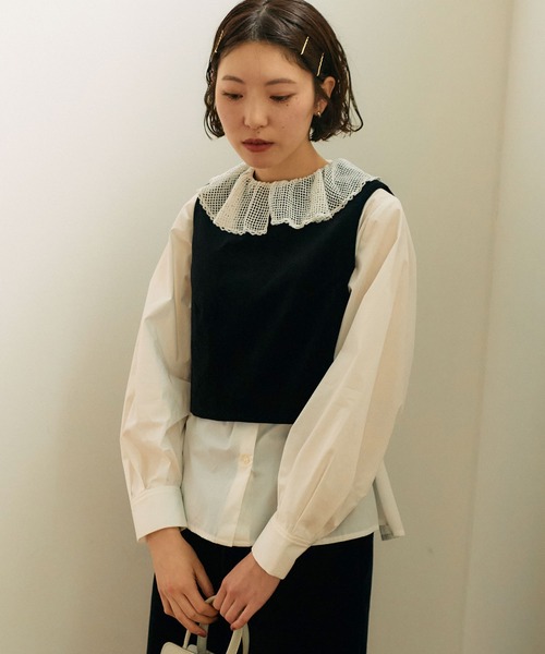 fig london cloud vest クラウドベスト フィグロンドン クロフトン ベスト(2229M)｜SS25コレクション｜コレクション