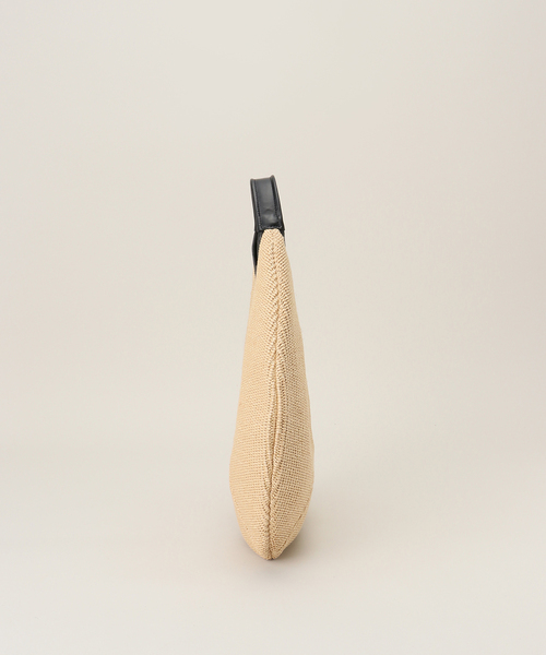 JOURNAL STANDARD（ジャーナルスタンダード）の「【arron/アロン】 RAFIA サークルBAG BO228（かごバッグ・レディース・ブラック/マルチ・FREE）」の7枚目の写真