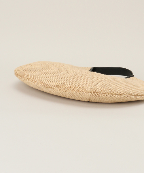 JOURNAL STANDARD（ジャーナルスタンダード）の「【arron/アロン】 RAFIA サークルBAG BO228（かごバッグ・レディース・ブラック/マルチ・FREE）」の9枚目の写真