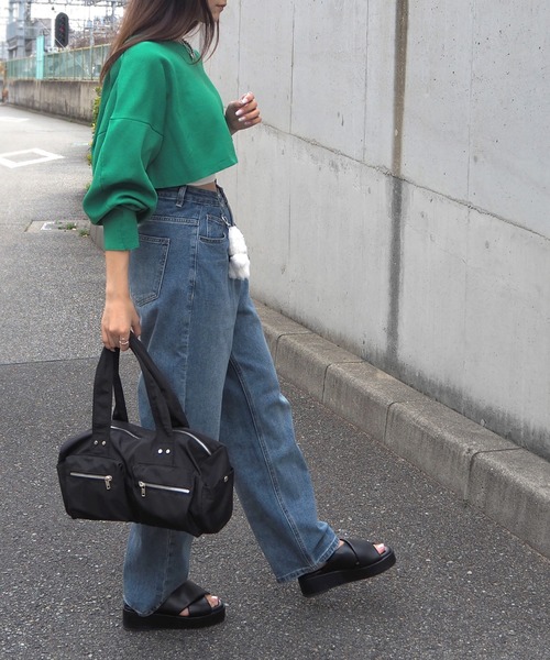 minia(ミニア)の「厚底クロスパフサンダル(サンダル・レディース・ブラック/シルバー/アイボリー・S/M/L/LL)」の18枚目の写真