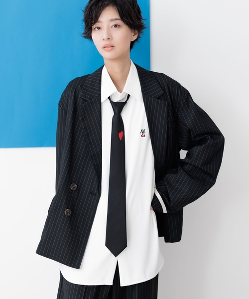 Anui（アニュイ）の「【UNISEX/あやせりんてコラボ】ロゴ２ＷＡＹシャツ（シャツ/ブラウス・レディース・オフホワイト・MEDIUM）」の11枚目の写真