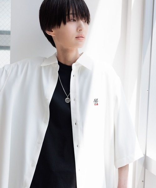 Anui（アニュイ）の「【UNISEX/あやせりんてコラボ】ロゴ２ＷＡＹシャツ（シャツ/ブラウス・レディース・オフホワイト・MEDIUM）」の15枚目の写真
