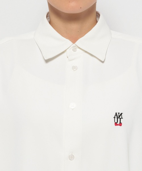 Anui（アニュイ）の「【UNISEX/あやせりんてコラボ】ロゴ２ＷＡＹシャツ（シャツ/ブラウス・レディース・オフホワイト・MEDIUM）」の19枚目の写真
