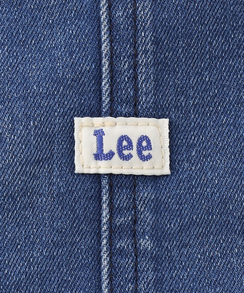 Lee（リー）の「Lee/リー【100cm-150㎝】キッズ ストレッチ オーバーオールショーツ（サロペット/オーバーオール・キッズ・インディゴブルー/ブルー・100/110/120/130/140/150）」の22枚目の写真