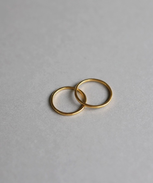 TEN.（テン）の「18KGP ラインリング（リング・レディース・ゴールド・01/02/03）」の11枚目の写真