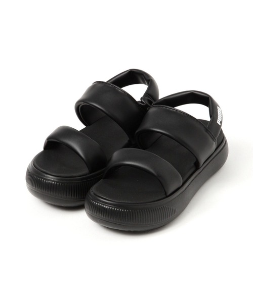 PUMA(プーマ)の「【セレクト】PUMA_マユパフィサンダル(サンダル・レディース・ブラック/オフホワイト・LARGE/MEDIUM)」の1枚目の写真