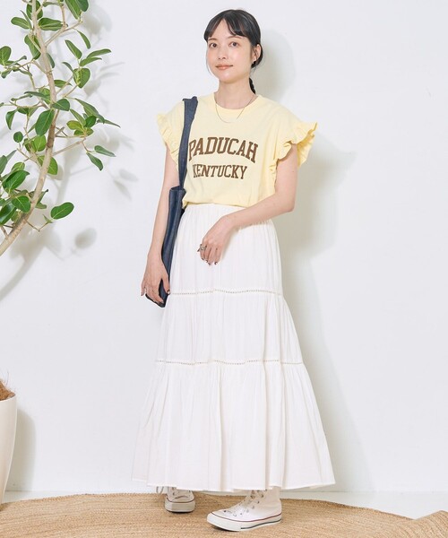 【新品・未使用】イチパーセント　ロゴフリルTシャツ ワンフォークロージング 1111clothing ◇STARTER ハートロゴ