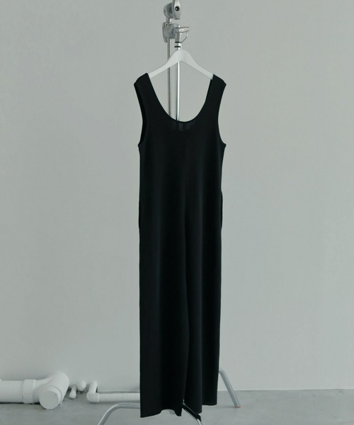 anuke（アンヌーク）の「Curler Knit Combinaison（つなぎ 