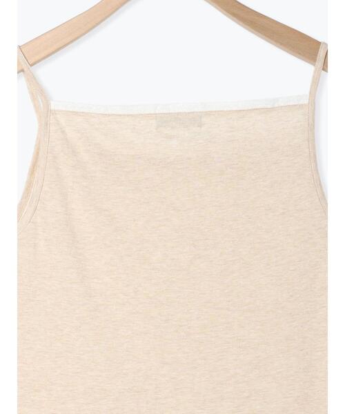 Samansa Mos2（サマンサ モスモス）の「レースキャミソール（キャミソール・レディース・ブラック/オフホワイト/キナリ・F）」の11枚目の写真