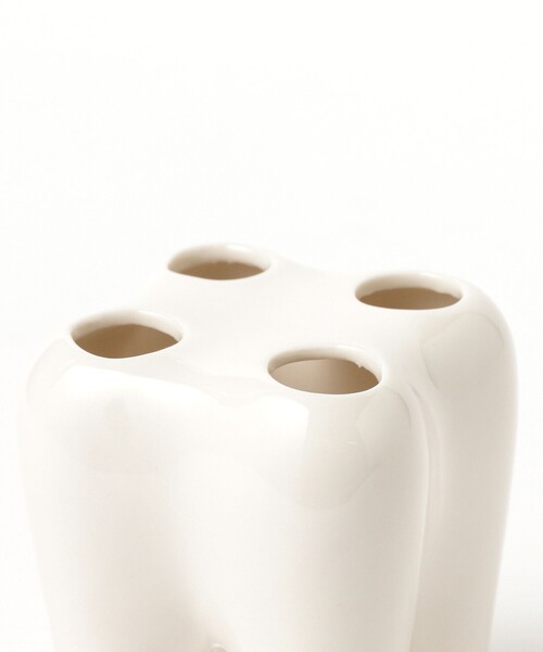 bpr BEAMS（ビーピーアール ビームス ）の「Propaganda / TOOTH BRUSH HOLDER（オーラルケア/歯磨きグッズ・メンズ・ホワイト/シルバー・ONE SIZE）」の4枚目の写真