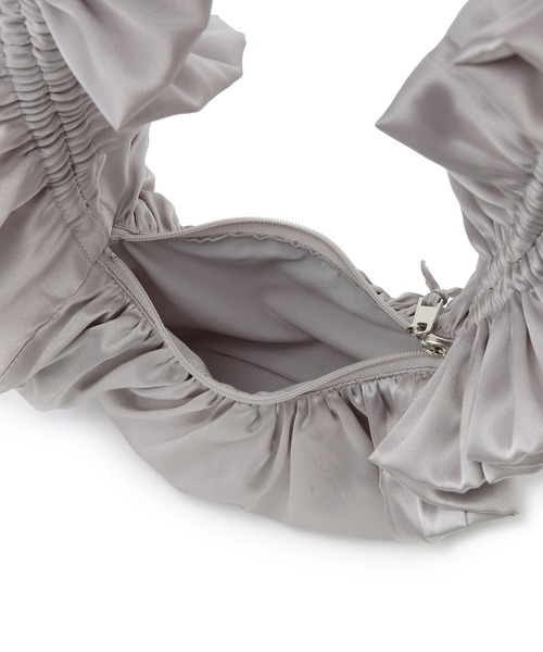 ROPE' PICNIC（ロペピクニック）の「シャーリングフリルショルダーバッグ（ショルダーバッグ・レディース・キナリ/ブラック系その他/グレー/ブラック・FREE）」の13枚目の写真