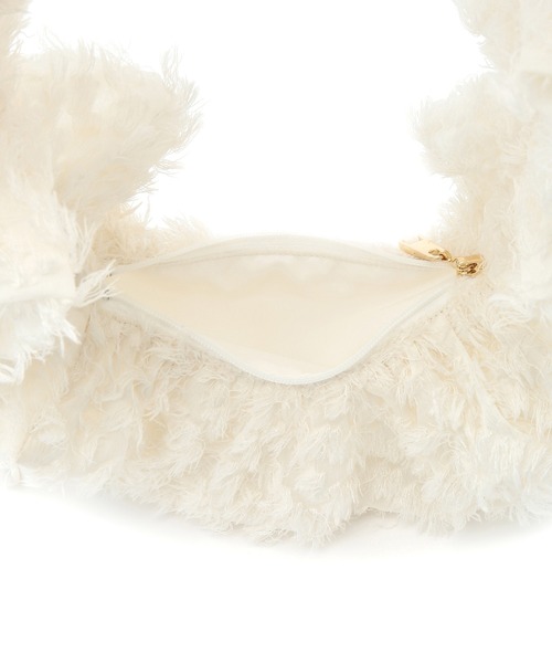 ROPE' PICNIC（ロペピクニック）の「シャーリングフリルショルダーバッグ（ショルダーバッグ・レディース・キナリ/ブラック系その他/グレー/ブラック・FREE）」の9枚目の写真