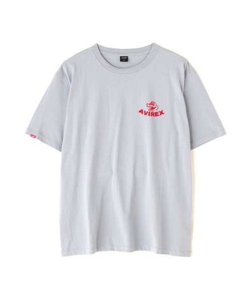 AMIRI♦洗練グレー♪ ロゴプリント クルーネックTシャツ FORGET NEVER/フォーゲットネバー メンズ ロゴロンT バックロゴ