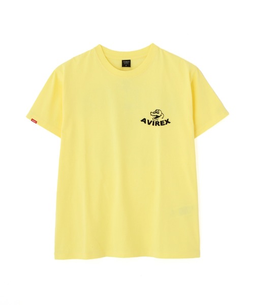 AVIREX(アヴィレックス)の「《WEB&DEPOT限定》USS FORT SNELLING T-SHIRT / USS フォートスネリング Tシャツ / AVIREX / アヴィレックス(Tシャツ/カットソー・メンズ・サックスブルー/オリーブ/ホワイト/ブラック/ピンク/レモンイエロー/オリーブ系・MEDIUM/XX-LARGE/X-LARGE/LARGE/F)」の13枚目の写真
