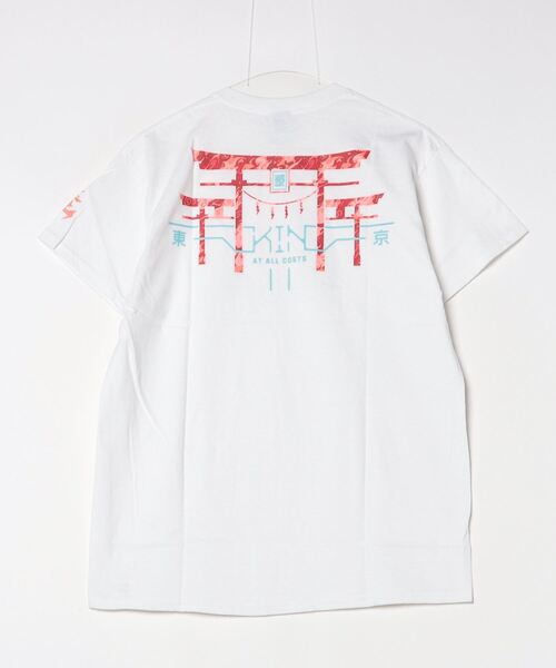 Mag.(マグ)の「【KINJAZ】Graphic T(Tシャツ/カットソー・メンズ・ホワイト/オリーブ・LARGE/MEDIUM)」の3枚目の写真