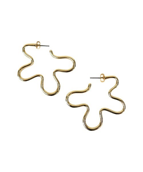 at.(アット)の「【at.】ayumi フラワーフープピアス(ピアス(両耳用)・レディース・シルバー/ゴールド・FREE)」の12枚目の写真