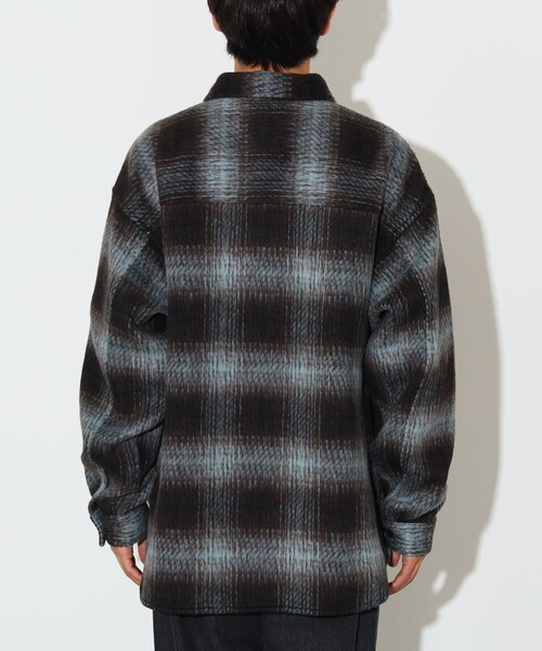 BEAMS HEART(ビームスハート)の「シャギーチェック CPO シャツ(シャツ/ブラウス・メンズ・イエロー系その他5/ブルー系その他・SMALL/MEDIUM/LARGE)」の13枚目の写真