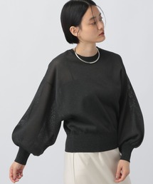 A part by | シアーニットパフプルオーバー_長袖(ニット/セーター)