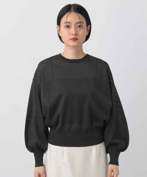 【美品 定価2.6万】アパルトモン ボーダーシアーニット 黒 美品 定価2.6万】アパルトモン ボーダーシアーニット 黒 - メルカリ