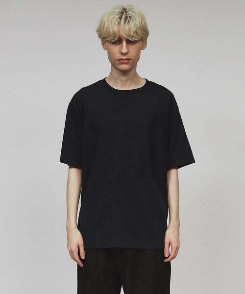 tk.TAKEO KIKUCHI（ティーケータケオキクチ）の「◆パネルキリカエTシャツ（Tシャツ/カットソー・メンズ・ブルー系その他/ブラック/ホワイト・02/03/04）」の15枚目の写真