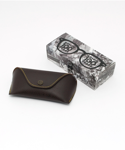 BEAMS PLUS（ビームスプラス）の「●MOSCOT×BEAMS PLUS / 別注 C/GREY（メガネ・メンズ・チャコールグレー・MEDIUM）」の3枚目の写真