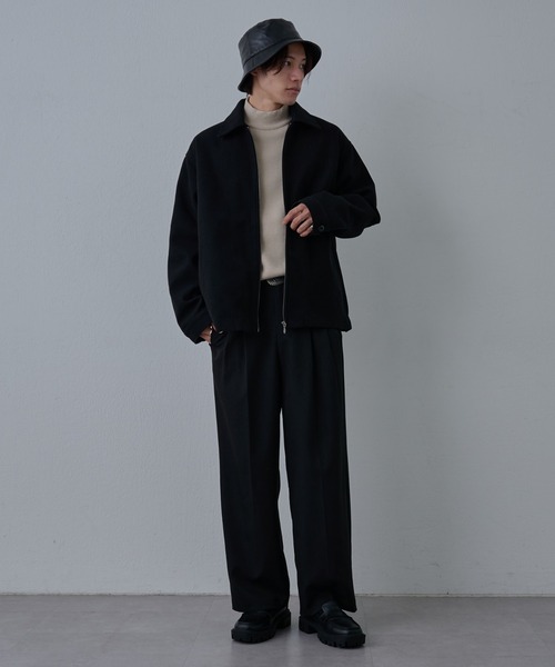 COLONY 2139(コロニートゥーワンスリーナイン)の「シンセティックレザーバケットハット(ハット・メンズ・ブラック・FREE)」の6枚目の写真