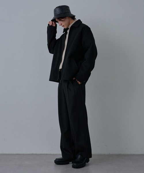 COLONY 2139(コロニートゥーワンスリーナイン)の「シンセティックレザーバケットハット(ハット・メンズ・ブラック・FREE)」の7枚目の写真