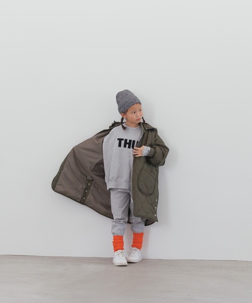 LOWRYS FARM(ローリーズファーム)の「ウラケジョグパンツ 134392(スウェットパンツ・キッズ・グレー/オレンジ/ブラック/ライトグレー/ブラウン/ネイビー・120cm/110cm/150cm/140cm/130cm)」の20枚目の写真