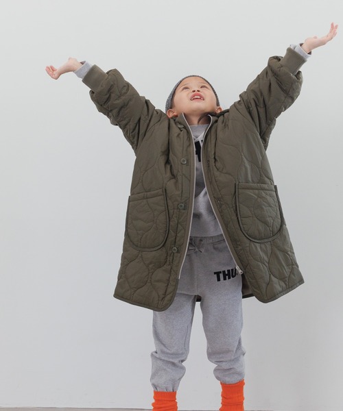 LOWRYS FARM(ローリーズファーム)の「ウラケジョグパンツ 134392(スウェットパンツ・キッズ・グレー/オレンジ/ブラック/ライトグレー/ブラウン/ネイビー・120cm/110cm/150cm/140cm/130cm)」の21枚目の写真