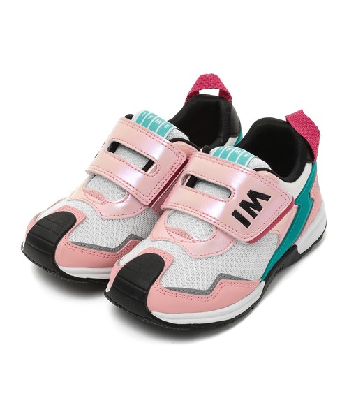 IFME（イフミー）の「KIDS｜IFME joob super 太ベルトスニーカー B（スニーカー・キッズ・ブルー/ホワイト・16.5cm/17.5cm/18.5cm/15.5cm/19.0cm/20.0cm/21.0cm/20.5cm/19.5cm/15.0cm/16.0cm/17.0cm/18.0cm）」の2枚目の写真