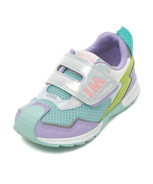 IFME（イフミー）の「KIDS｜IFME joob super 太ベルトスニーカー B（スニーカー・キッズ・ブルー/ホワイト・16.5cm/17.5cm/18.5cm/15.5cm/19.0cm/20.0cm/21.0cm/20.5cm/19.5cm/15.0cm/16.0cm/17.0cm/18.0cm）」の4枚目の写真