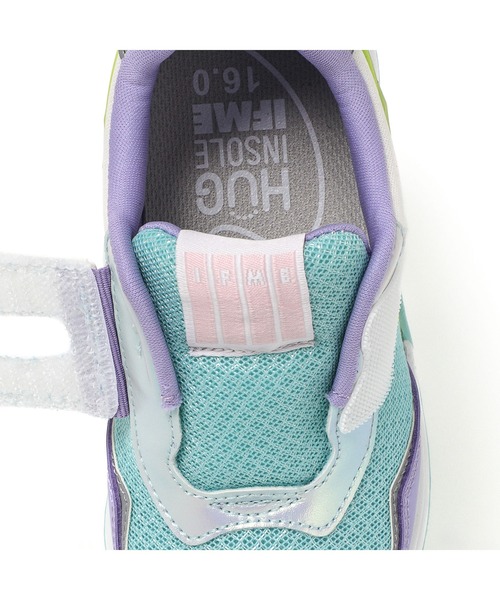 IFME（イフミー）の「KIDS｜IFME joob super 太ベルトスニーカー B（スニーカー・キッズ・ブルー/ホワイト・16.5cm/17.5cm/18.5cm/15.5cm/19.0cm/20.0cm/21.0cm/20.5cm/19.5cm/15.0cm/16.0cm/17.0cm/18.0cm）」の8枚目の写真