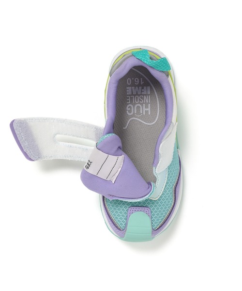 IFME（イフミー）の「KIDS｜IFME joob super 太ベルトスニーカー B（スニーカー・キッズ・ブルー/ホワイト・16.5cm/17.5cm/18.5cm/15.5cm/19.0cm/20.0cm/21.0cm/20.5cm/19.5cm/15.0cm/16.0cm/17.0cm/18.0cm）」の9枚目の写真