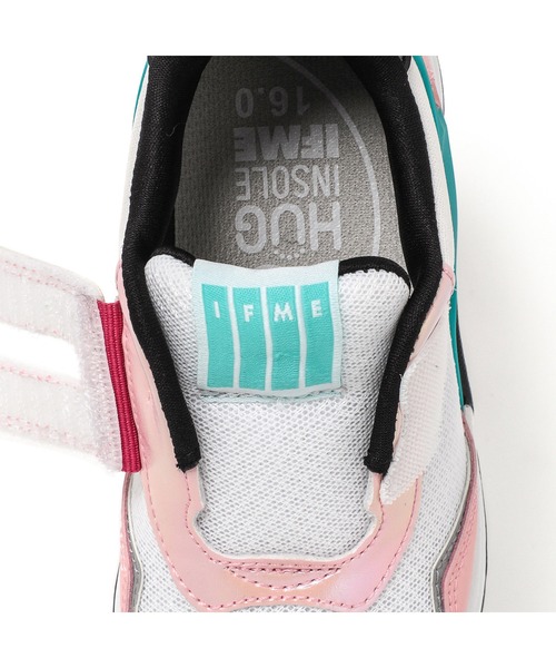 IFME（イフミー）の「KIDS｜IFME joob super 太ベルトスニーカー B（スニーカー・キッズ・ブルー/ホワイト・16.5cm/17.5cm/18.5cm/15.5cm/19.0cm/20.0cm/21.0cm/20.5cm/19.5cm/15.0cm/16.0cm/17.0cm/18.0cm）」の16枚目の写真