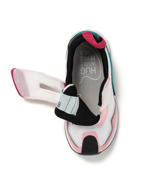 IFME（イフミー）の「KIDS｜IFME joob super 太ベルトスニーカー B（スニーカー・キッズ・ブルー/ホワイト・16.5cm/17.5cm/18.5cm/15.5cm/19.0cm/20.0cm/21.0cm/20.5cm/19.5cm/15.0cm/16.0cm/17.0cm/18.0cm）」の17枚目の写真