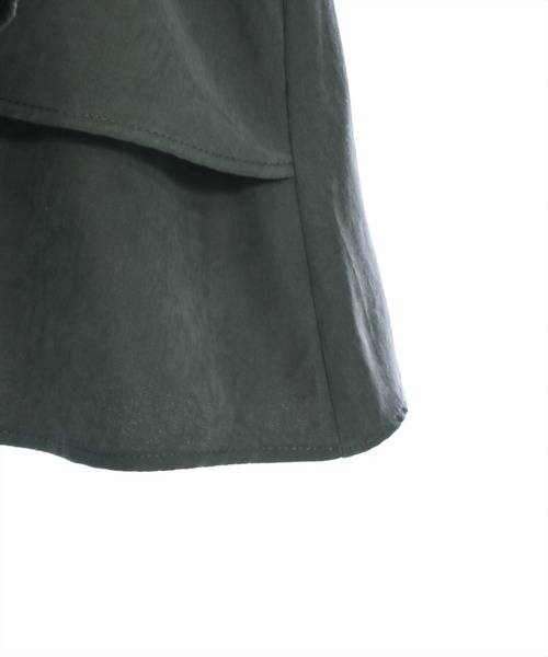 clear（クリア）の「【低身長用サイズ有】ピーチ起毛リボン付きアシメフリルシャツワンピース[着回し力抜群 ガーリー]≪再入荷≫（ワンピース・レディース・サックスブルー/グリーン/サンドベージュ/モカ・F/XS）」の19枚目の写真