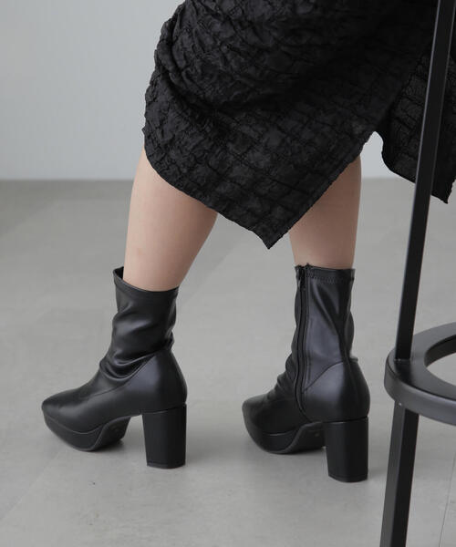 FREE'S MART(フリーズマート)の「◆ストームストレッチブーツ(ブーツ・レディース・ブラック/グレー・SMALL/MEDIUM)」の8枚目の写真