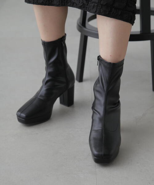 FREE'S MART(フリーズマート)の「◆ストームストレッチブーツ(ブーツ・レディース・ブラック/グレー・SMALL/MEDIUM)」の2枚目の写真