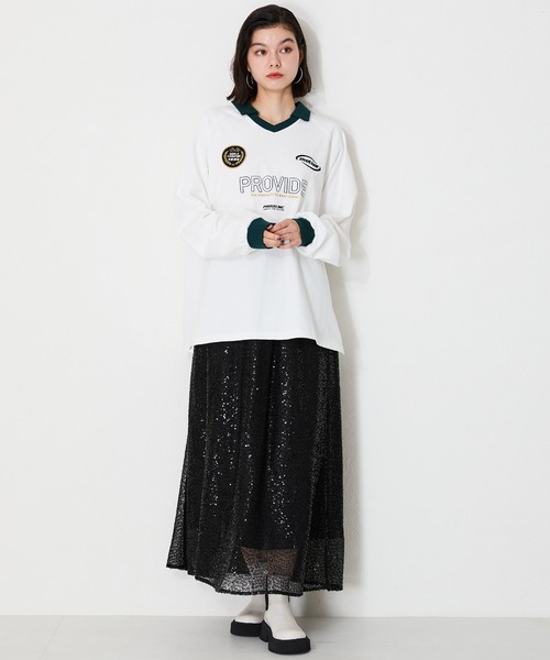 ORiental TRaffic（オリエンタルトラフィック）の「カラーステッチサイドゴアブーツ 41408（ブーツ・レディース・ホワイト/ブラック/ブルー・S/M/L/LL）」の8枚目の写真