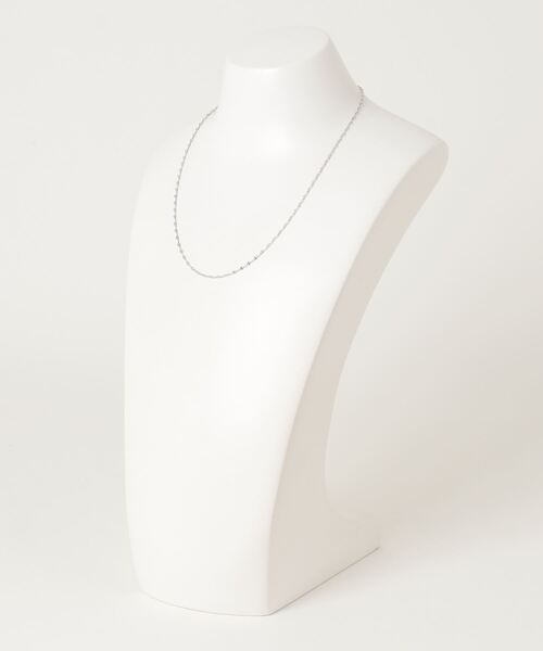 RUBY AND YOU（ルビーアンドユー）の「［select］シンプル チェーンネックレス（ネックレス・レディース・シルバー系1/シルバー系2・FREE）」の7枚目の写真