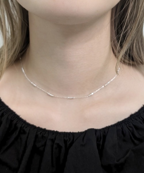 RUBY AND YOU（ルビーアンドユー）の「［select］シンプル チェーンネックレス（ネックレス・レディース・シルバー系1/シルバー系2・FREE）」の8枚目の写真