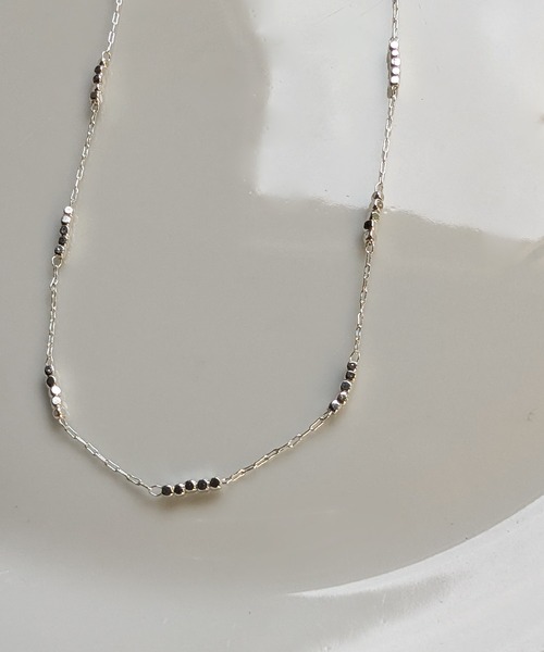 RUBY AND YOU（ルビーアンドユー）の「［select］シンプル チェーンネックレス（ネックレス・レディース・シルバー系1/シルバー系2・FREE）」の11枚目の写真