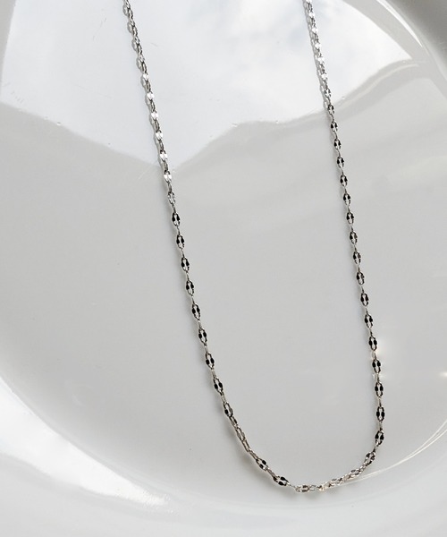 RUBY AND YOU（ルビーアンドユー）の「［select］シンプル チェーンネックレス（ネックレス・レディース・シルバー系1/シルバー系2・FREE）」の12枚目の写真