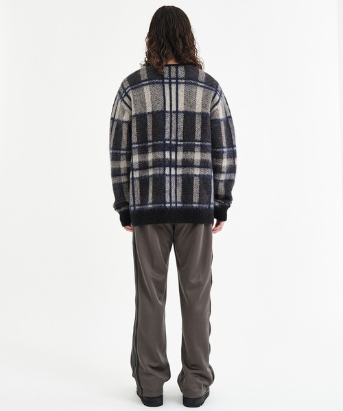 Needles（ニードルス）の「【Needles/ニードルズ】Mohair Cardigan - Original Check With Papillon（カーディガン/ボレロ・メンズ・チェック・M/S）」の7枚目の写真
