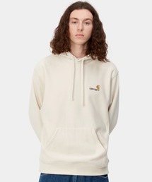 Carhartt WIP（カーハートダブリューアイピー）の「Carhartt WIP/カーハートダブリューアイピー Hooded American Script Sweat プルオーバー/パーカー I028279（パーカー）」