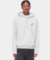 Carhartt WIP(J[n[g_u[ACs[)Carhartt WIP/J[n[g_u[ACs[ Hooded American Script Sweat vI[o[/p[J[ I028279(p[J[)
