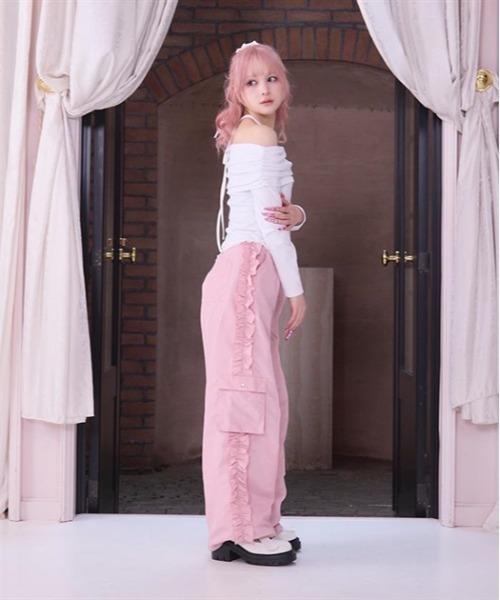 【FABIANA FILIPPI】テーラリングのモンテファルコパンツ Fabiana Filippi/ファビアナ フィリッピ｜ジュエル ディテール