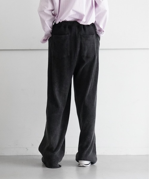 saby（サバイ）の「saby WAFFLE EASY PANTS -Pigment Stone Wash